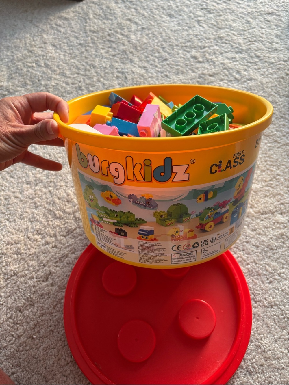 burgkidz Animal Building Toy block set